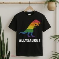 Ally LGBT Pride Allysaurus Dinosaur T-Shirt thumb 2