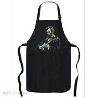 Abraham Lincoln Playing Guitar Retro Founding Fathers Apron thumb 0