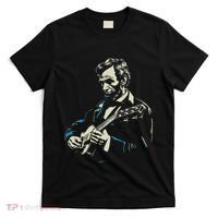 Abraham Lincoln Playing Guitar Retro Founding Fathers T-Shirt thumb 0