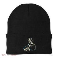 Abraham Lincoln Playing Guitar Retro Founding Fathers Beanie thumb 0