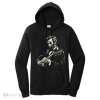 Abraham Lincoln Playing Guitar Retro Founding Fathers Women's Hoodie thumb 0