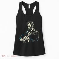 Abraham Lincoln Playing Guitar Retro Founding Fathers Women's Tank Top thumb 0