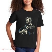 Abraham Lincoln Playing Guitar Retro Founding Fathers Kids T-Shirt thumb 2