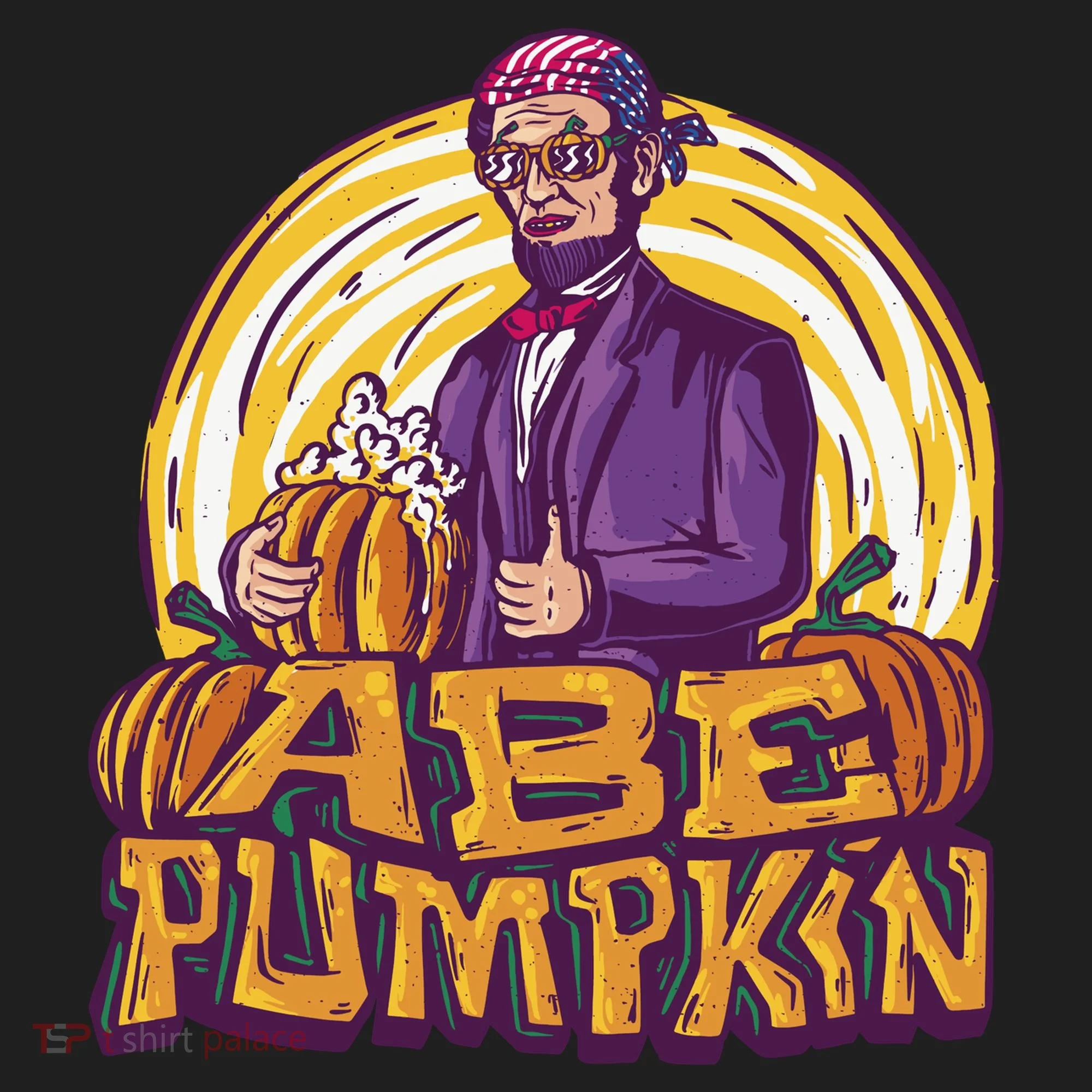 Abraham Lincoln Pumpkin Women's Sweatshirt