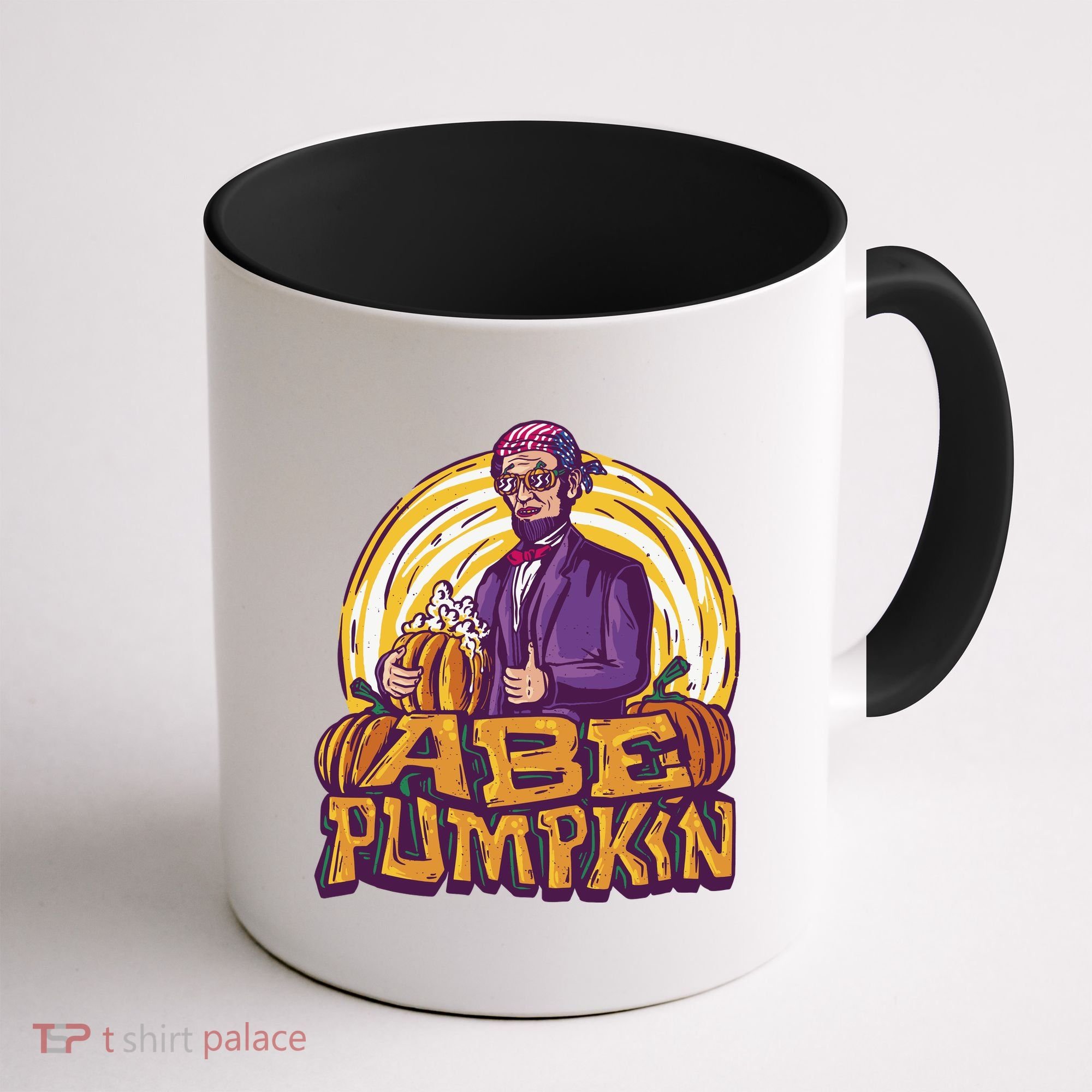 Abraham Lincoln Pumpkin Coffee Mug