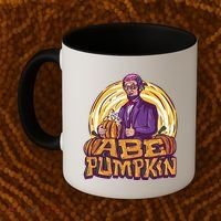 Abraham Lincoln Pumpkin Coffee Mug thumb 2