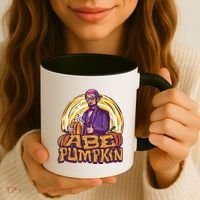 Abraham Lincoln Pumpkin Coffee Mug thumb 3