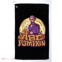 Abraham Lincoln Pumpkin Golf Towel thumb 0