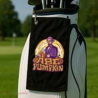 Abraham Lincoln Pumpkin Golf Towel thumb 2