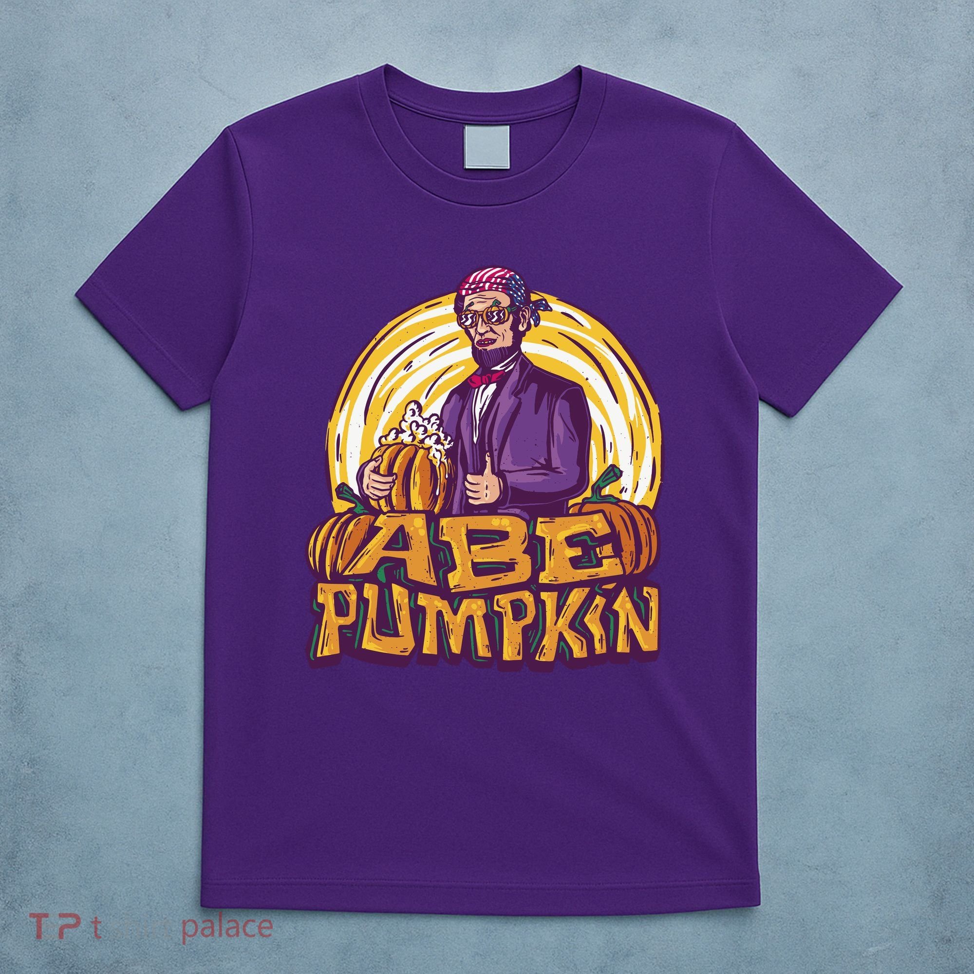 Abraham Lincoln Pumpkin T-Shirt
