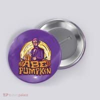 Abraham Lincoln Pumpkin Button thumb 0