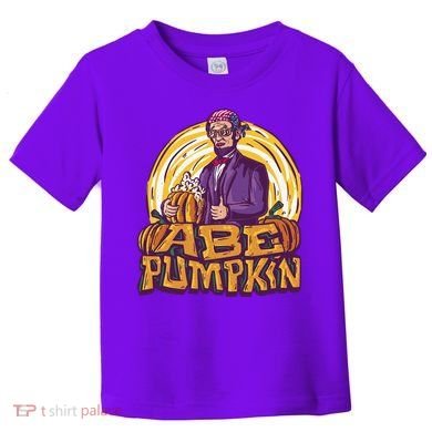 Abraham Lincoln Pumpkin Toddler T-Shirt