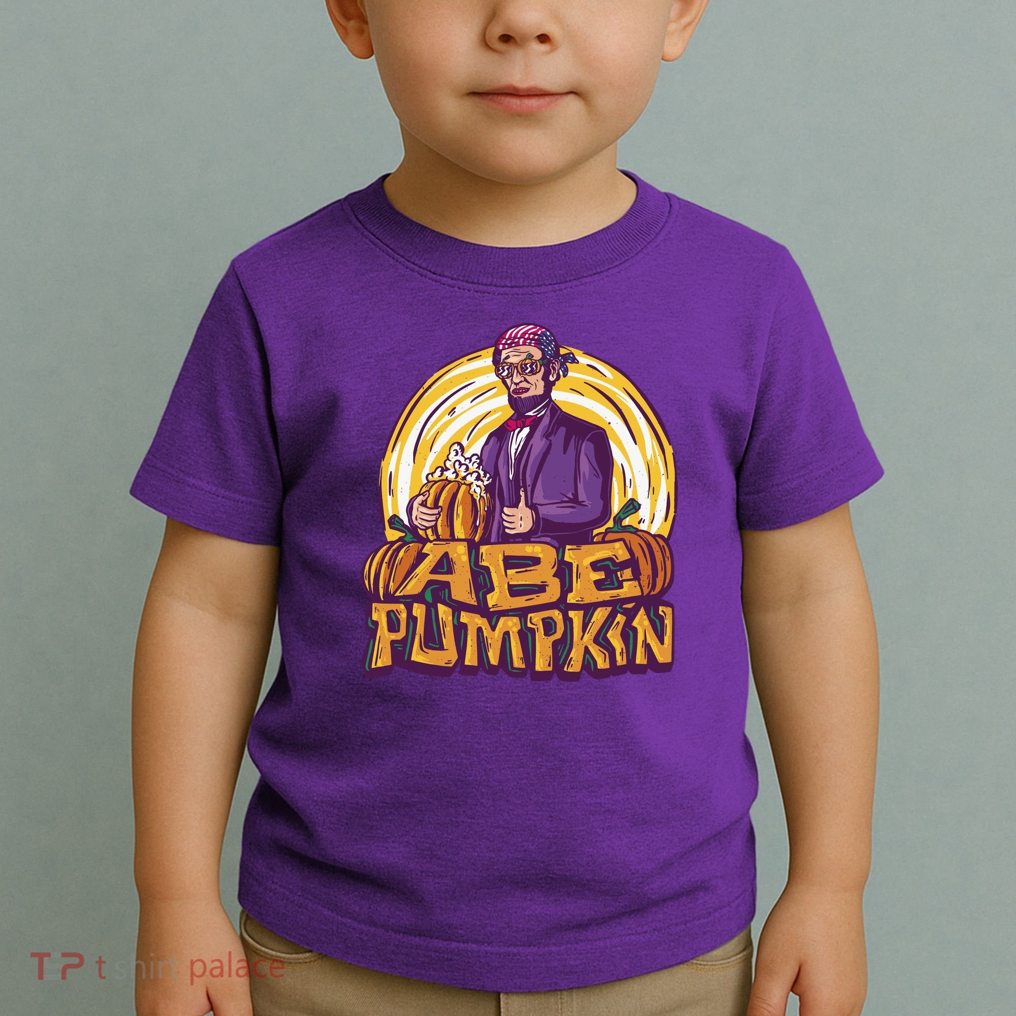 Abraham Lincoln Pumpkin Toddler T-Shirt