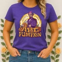 Abraham Lincoln Pumpkin Women's T-Shirt thumb 2