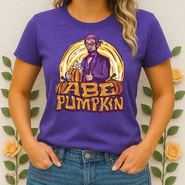 Abraham Lincoln Pumpkin Women's T-Shirt