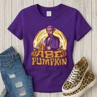Abraham Lincoln Pumpkin Women's T-Shirt thumb 3