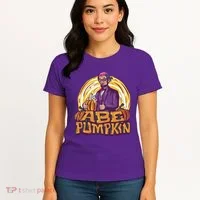 Abraham Lincoln Pumpkin Women's T-Shirt thumb 4
