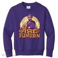Abraham Lincoln Pumpkin Kids Sweatshirt thumb 0