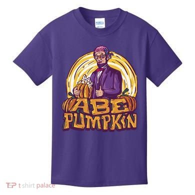 Abraham Lincoln Pumpkin Kids T-Shirt