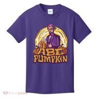 Abraham Lincoln Pumpkin Kids T-Shirt thumb 0