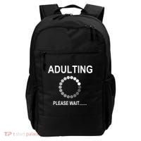 Adulting Loading Please Wait Backpack thumb 0