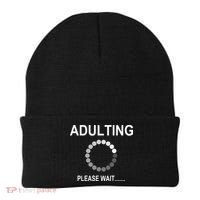 Adulting Loading Please Wait Beanie thumb 0
