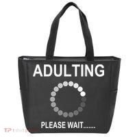 Adulting Loading Please Wait Tote Bag thumb 0