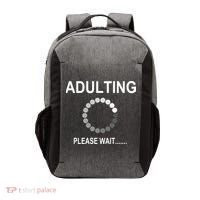 Adulting Loading Please Wait Vector Backpack thumb 0