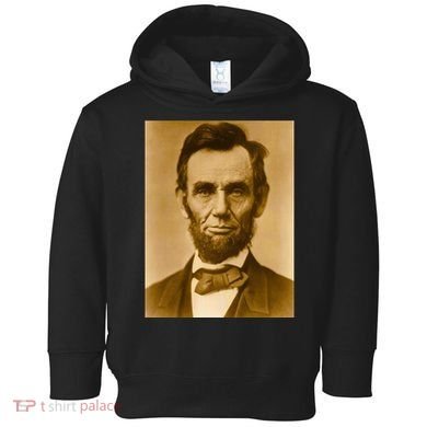 Abraham Lincoln Photograph Historical Artwork From 1863 Toddler Hoodie