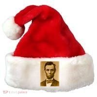 Abraham Lincoln Photograph Historical Artwork From 1863 Santa Hat thumb 0