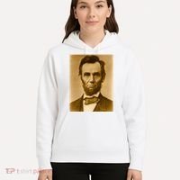 Abraham Lincoln Photograph Historical Artwork From 1863 Hoodie thumb 5