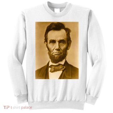 Abraham Lincoln Photograph Historical Artwork From 1863 Sweatshirt