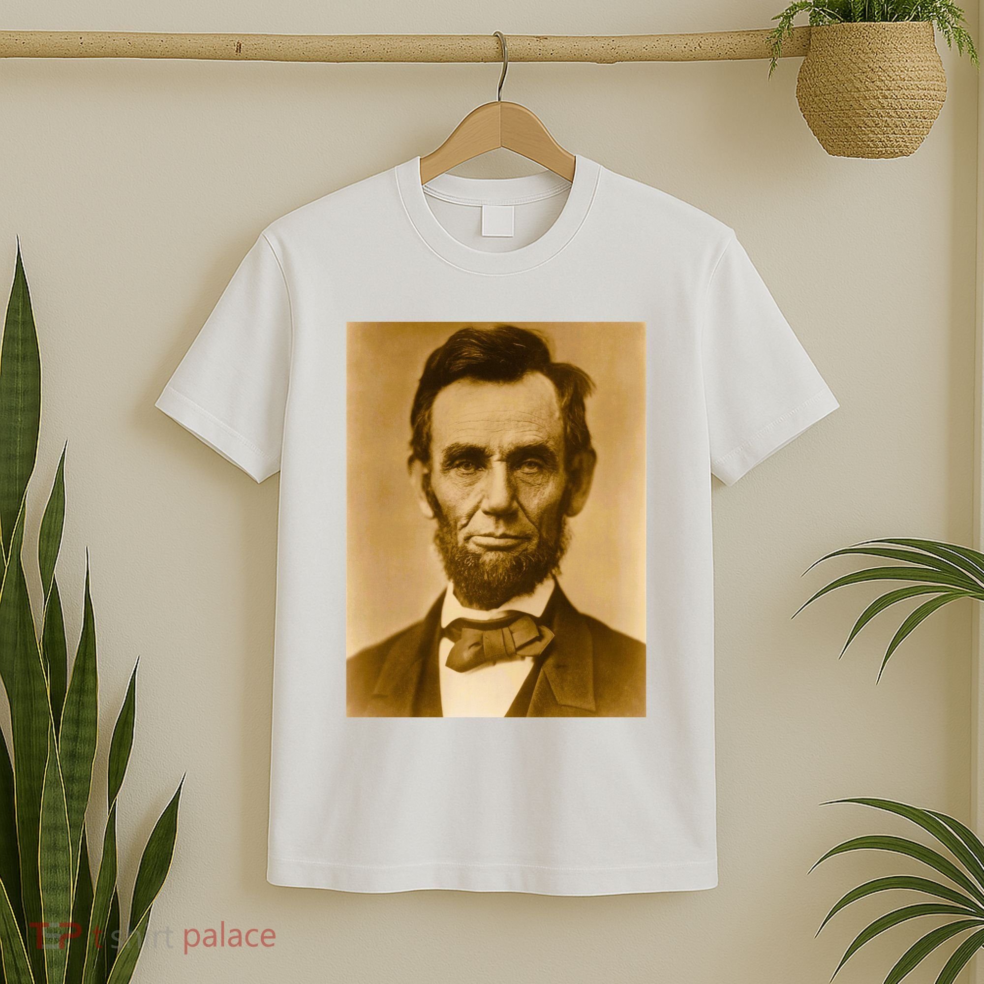 Abraham Lincoln Photograph Historical Artwork From 1863 T-Shirt