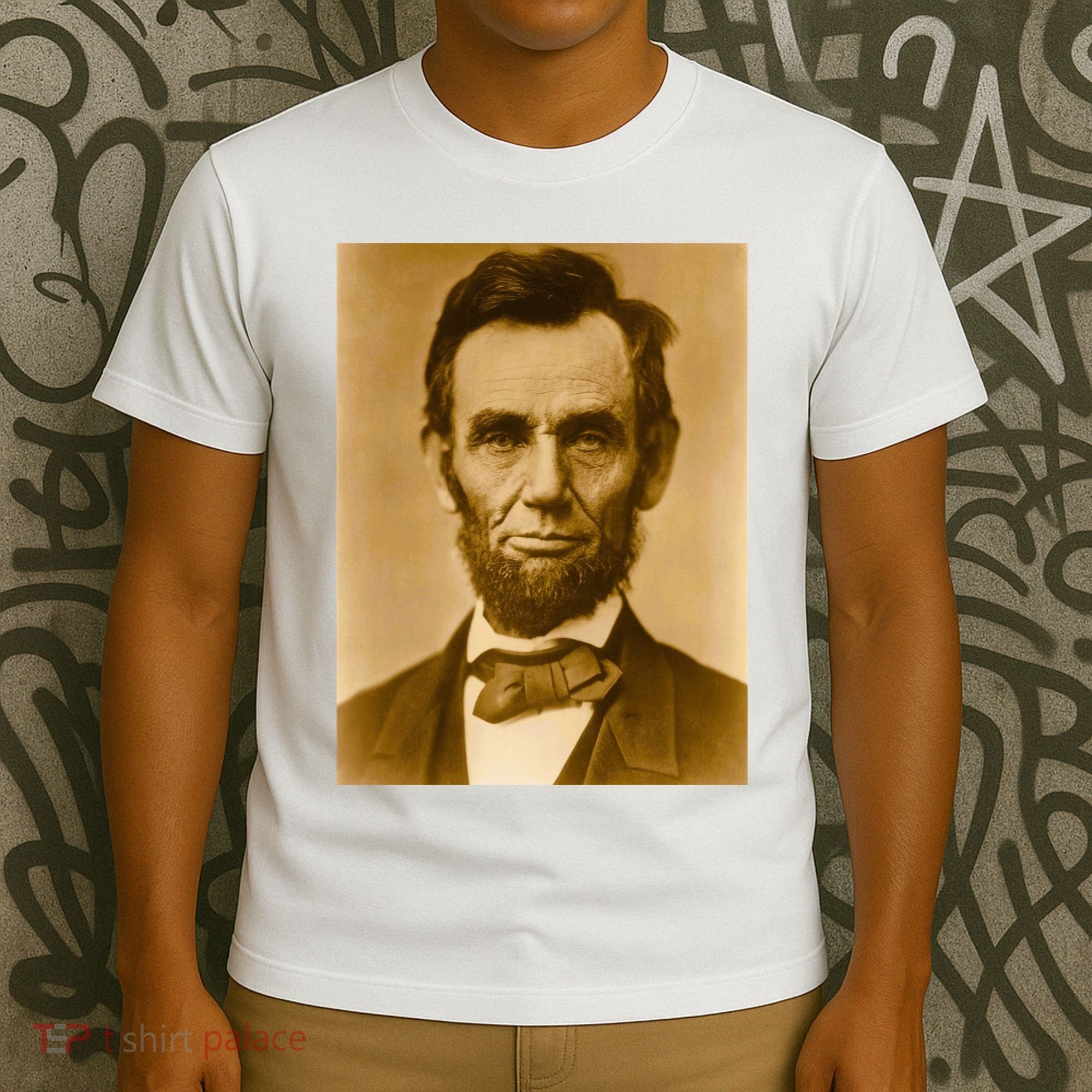 Abraham Lincoln Photograph Historical Artwork From 1863 T-Shirt