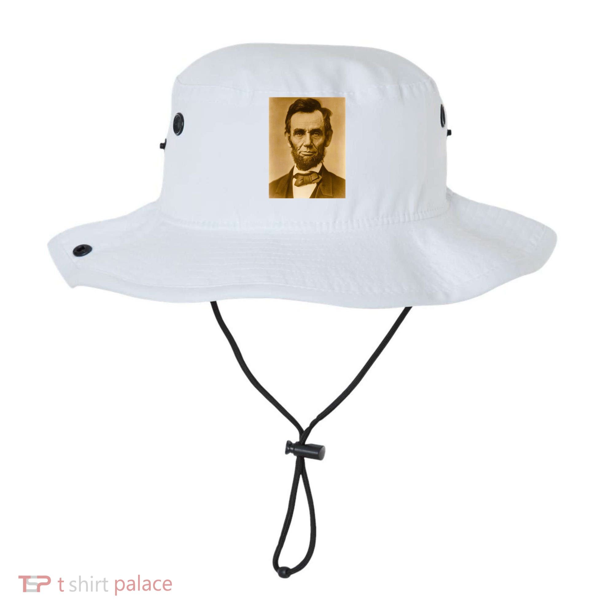 Abraham Lincoln Photograph Historical Artwork From 1863 Bucket Hat