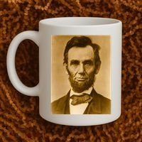 Abraham Lincoln Photograph Historical Artwork From 1863 Coffee Mug thumb 2