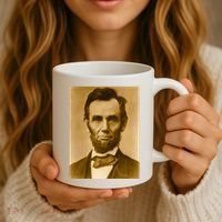 Abraham Lincoln Photograph Historical Artwork From 1863 Coffee Mug thumb 3