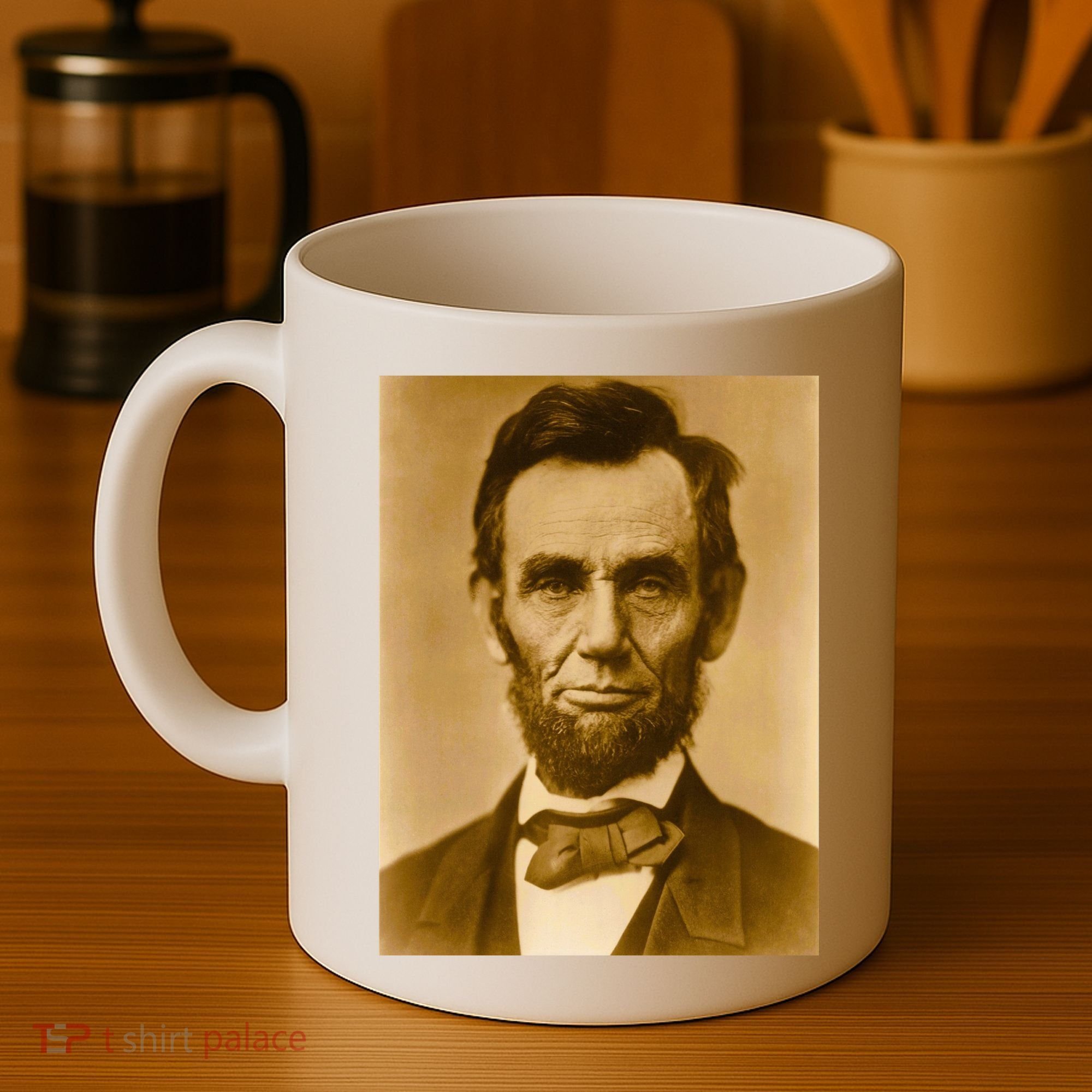 Abraham Lincoln Photograph Historical Artwork From 1863 Coffee Mug