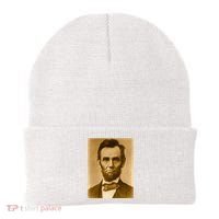 Abraham Lincoln Photograph Historical Artwork From 1863 Beanie thumb 0