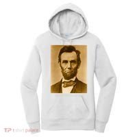 Abraham Lincoln Photograph Historical Artwork From 1863 Women's Hoodie thumb 0