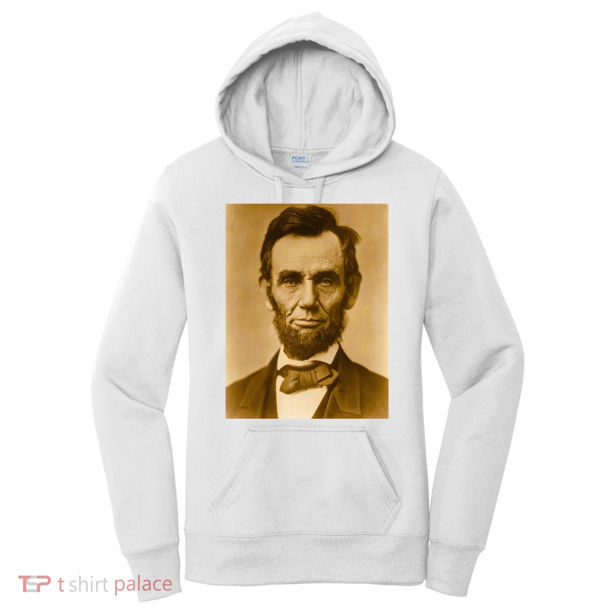 Abraham Lincoln Photograph Historical Artwork From 1863 Women's Hoodie