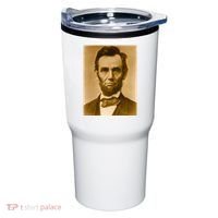 Abraham Lincoln Photograph Historical Artwork From 1863 Tumbler thumb 0