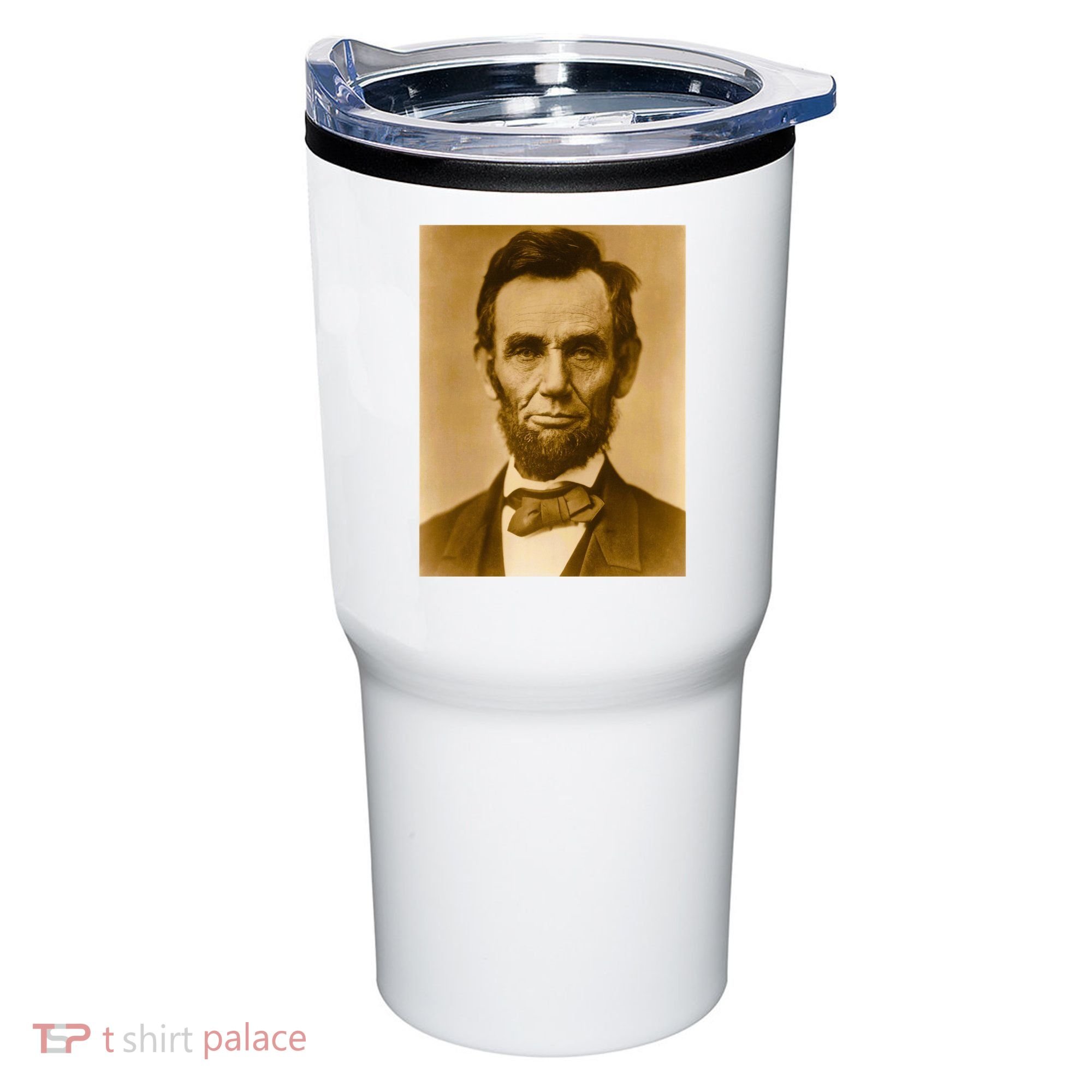 Abraham Lincoln Photograph Historical Artwork From 1863 Tumbler