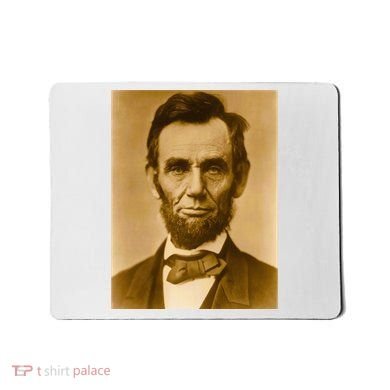 Abraham Lincoln Photograph Historical Artwork From 1863 Mousepad