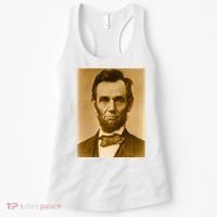 Abraham Lincoln Photograph Historical Artwork From 1863 Women's Tank Top thumb 0