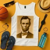 Abraham Lincoln Photograph Historical Artwork From 1863 Tank Top thumb 4