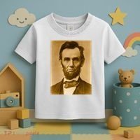Abraham Lincoln Photograph Historical Artwork From 1863 Toddler T-Shirt thumb 3