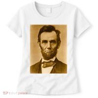 Abraham Lincoln Photograph Historical Artwork From 1863 Women's T-Shirt thumb 0