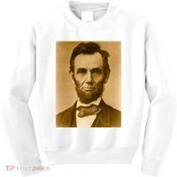 Abraham Lincoln Photograph Historical Artwork From 1863 Kids Sweatshirt thumb 0