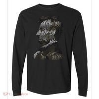 Abraham Lincoln Portrait Gettysburg Address Comfort Colors Heavyweight Long Sleeve T-Shirt thumb 0